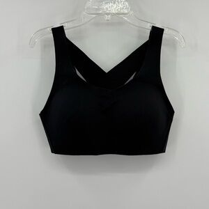 Lululemon Black Enlite Sports Bra Crisscross Back